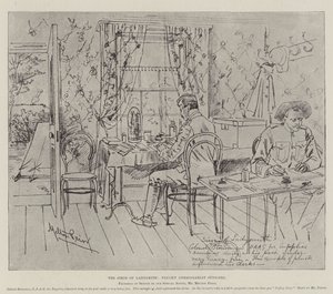 The Siege of Ladysmith, Plucky Commissariat Officers by Melton Prior